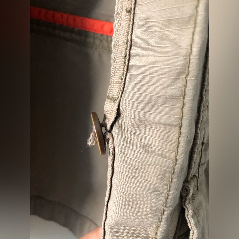 Eddie Bauer - Utility Jacket in Tannish Olive Green - M - Picture 8 of 15